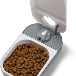 Meal Automatic Pet Feeder with Timer and Ice Pack For Cats And Small Dogs, For use with Wet and Dry Food