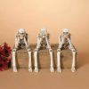 Halloween Skeleton Statue Series Don't Listen, Don't Talk, Don't Look - Image 10