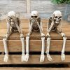 Halloween Skeleton Statue Series Don't Listen, Don't Talk, Don't Look - Image 2