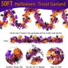 Halloween Tinsel Wreath - Image 5