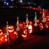 Solar powered skull candlelight Halloween aisle decoration - Image 10