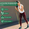 6 Power Bands, Resistance Loop Set, Natural Latex Fitness Bands for Workout, Yoga, Weightlifting, Physical Therapy, Rehab, Bench Press, Dead Lift, Improve Mobility and Strength - Image 7