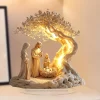 Easter Nativity Scene Figurine Tabletop Decor Nativity Figurine - Image 5