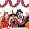 Halloween Tinsel Wreath - Image 4