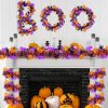 Halloween Tinsel Wreath - Image 3