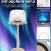 2025 New Waterproof Shower Light with 16-Color Wave Projector, Rechargeable Shower Light with Touch and Remote Control, Suitable for Shower Enclosures - Image 3