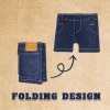 Mini Denim Wallet - Image 6