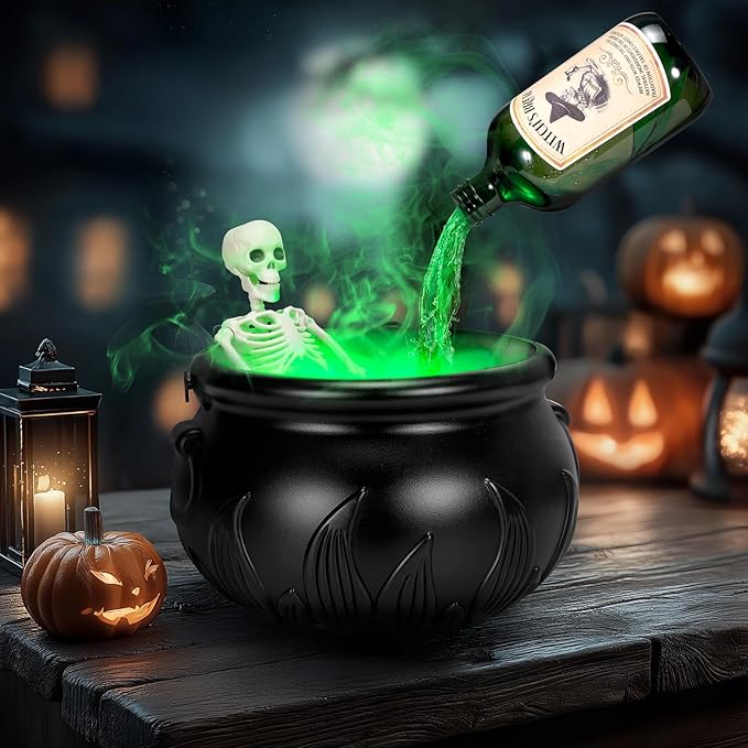 Halloween Magic Skull Pot