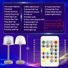 2025 New Waterproof Shower Light with 16-Color Wave Projector, Rechargeable Shower Light with Touch and Remote Control, Suitable for Shower Enclosures - Image 4