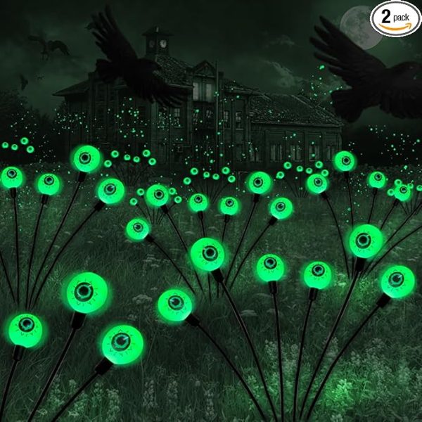 Halloween Decoration Outdoor Solar Horror Eyeball Lights