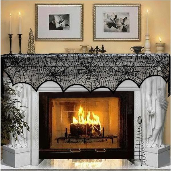 Halloween Mantel Cloth