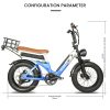 BAOLUJIE Dual Drive Dual Battery Electric Bike - In stock in Canada and Europe, 3-5 days delivery! - Image 4